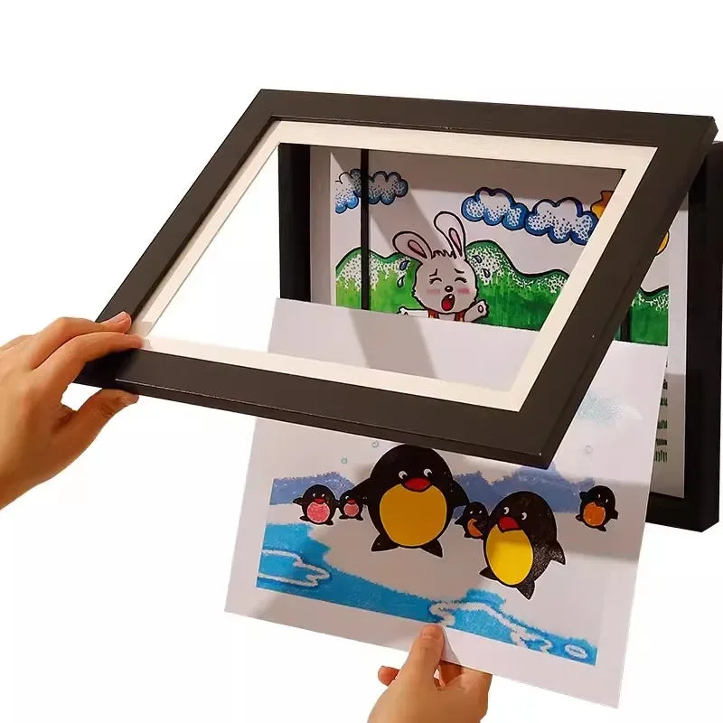 Kids Art Display Frame – Easy-Change Artwork Showcase