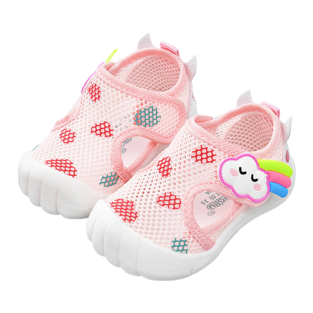 Breathable Baby Walking Shoes – Soft Non-Slip Comfort