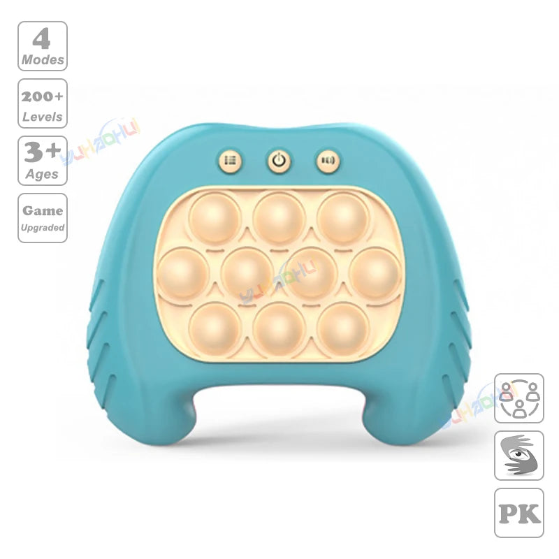 999-Level Pop Push Game Console for Kids & Adults - Toki Toy Box