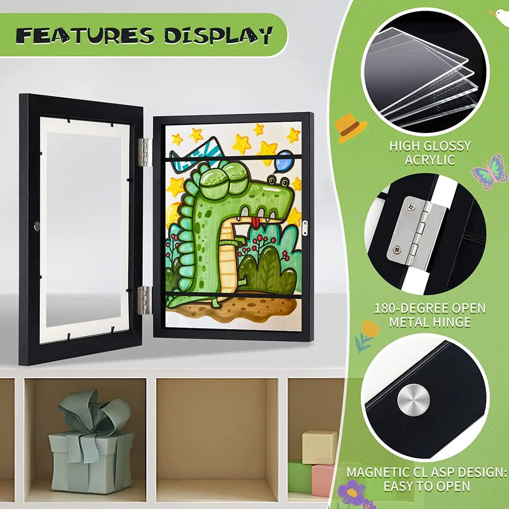 Kids Art Display Frame – Easy-Change Artwork Showcase