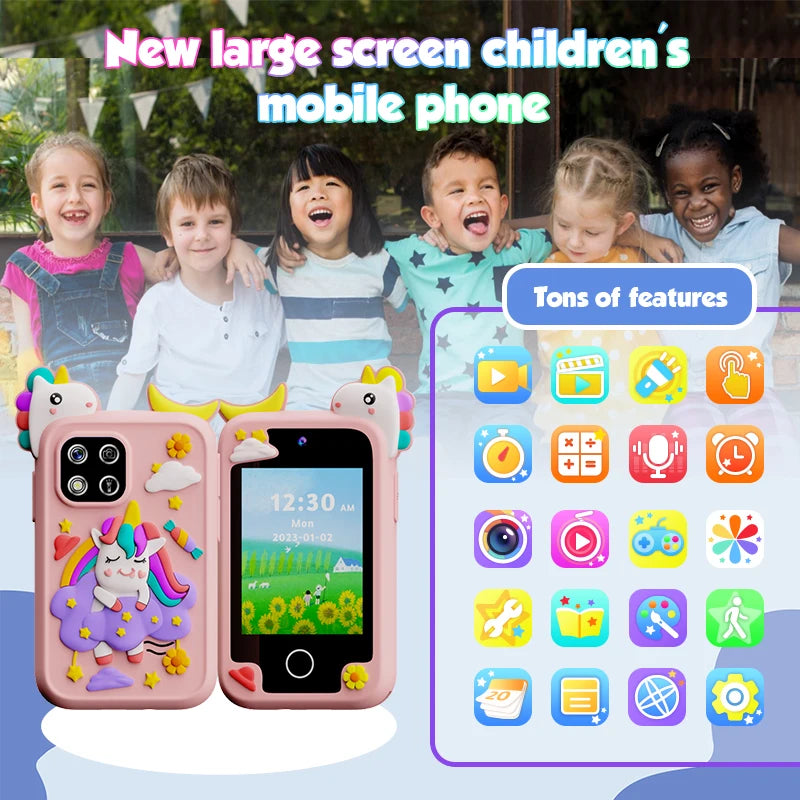 Smart Kids Toy Phone with Camera & Games - Toki Toy Box
