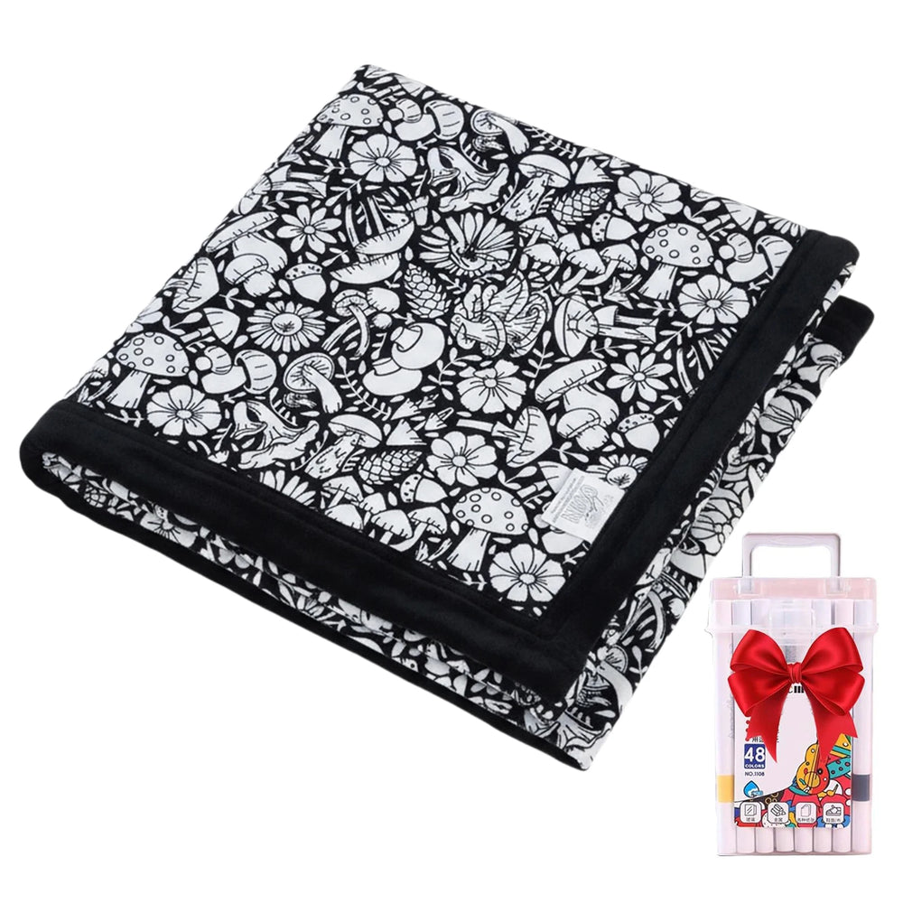 Color Your Own Blanket – Creative Fuzzy Art Kit – View 14 | Toki Toy Box