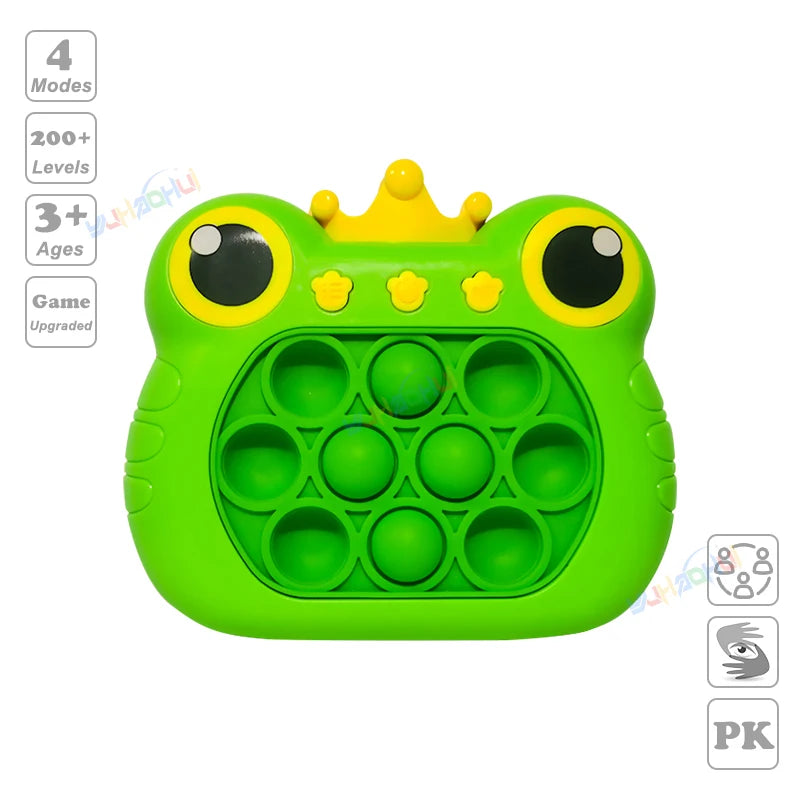 999-Level Pop Push Game Console for Kids & Adults - Toki Toy Box