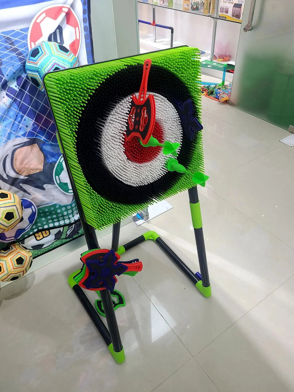 Flying Axe Dart Board Game for Kids & Families - Toki Toy Box