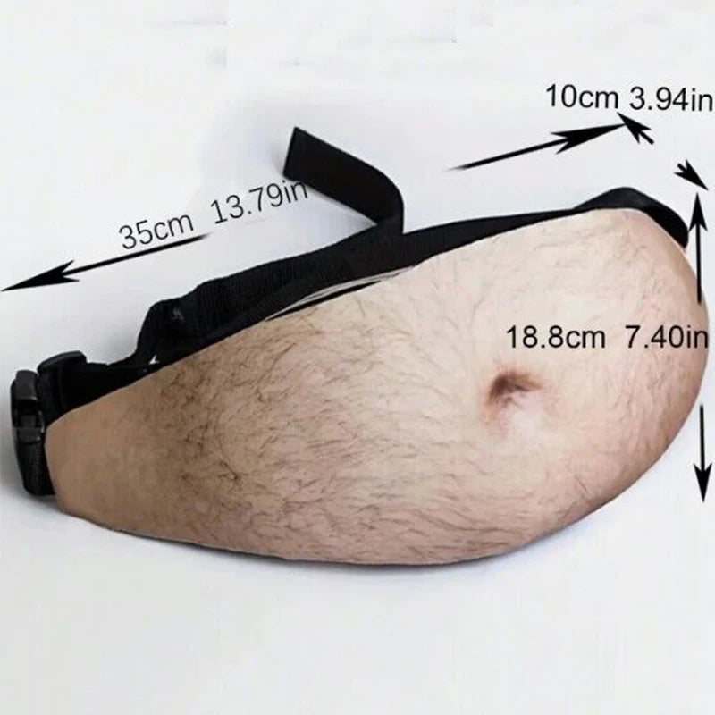 Beer belly fanny pack adjustable strap
