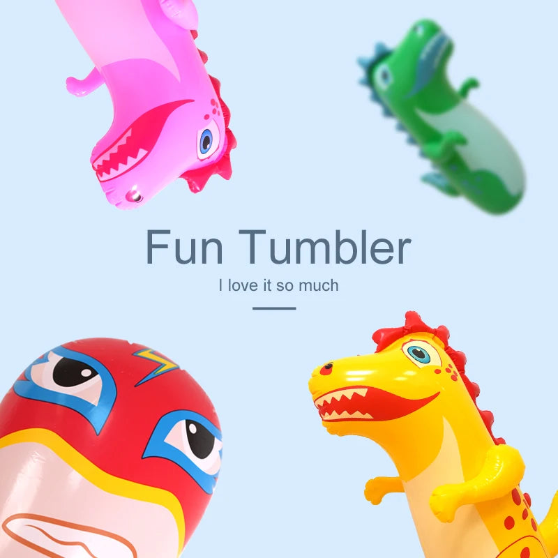 Inflatable Dinosaur Punching Bag – 90cm Bounce-Back