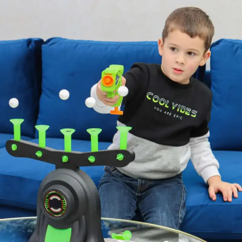 Glow Hover Target Challenge – Floating Ball Blaster Game