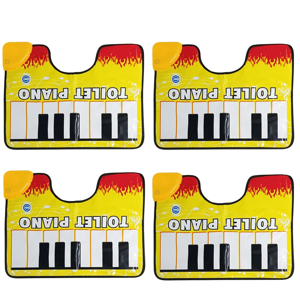 Toilet Piano Mat – Funny Musical Rug – View 11 | Toki Toy Box