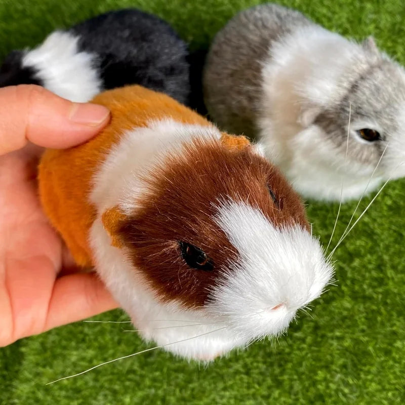 Realistic Hamster Plush – Lifelike Mini Pet – Side View | Toki Toy Box