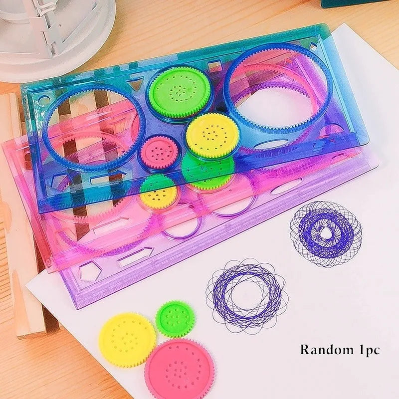 Geometry Drawing Stencil Kit for Creative Kids