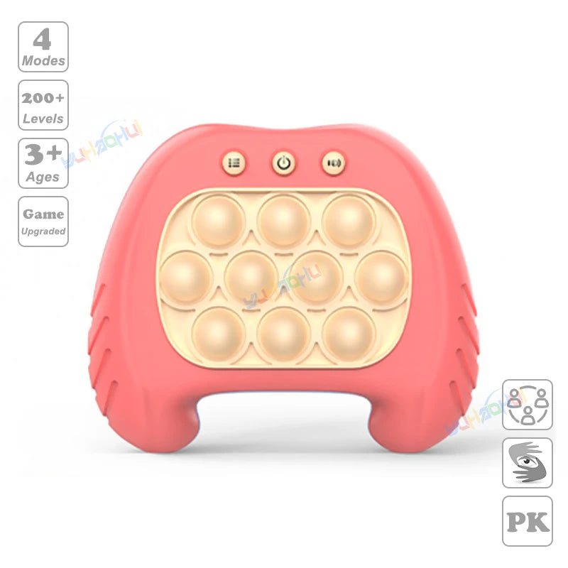 999-Level Pop Push Game Console for Kids & Adults - Toki Toy Box