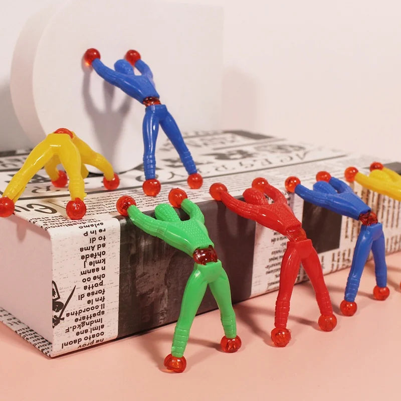 Sticky Wall Climbing Figures – Party Favor Toy Pack