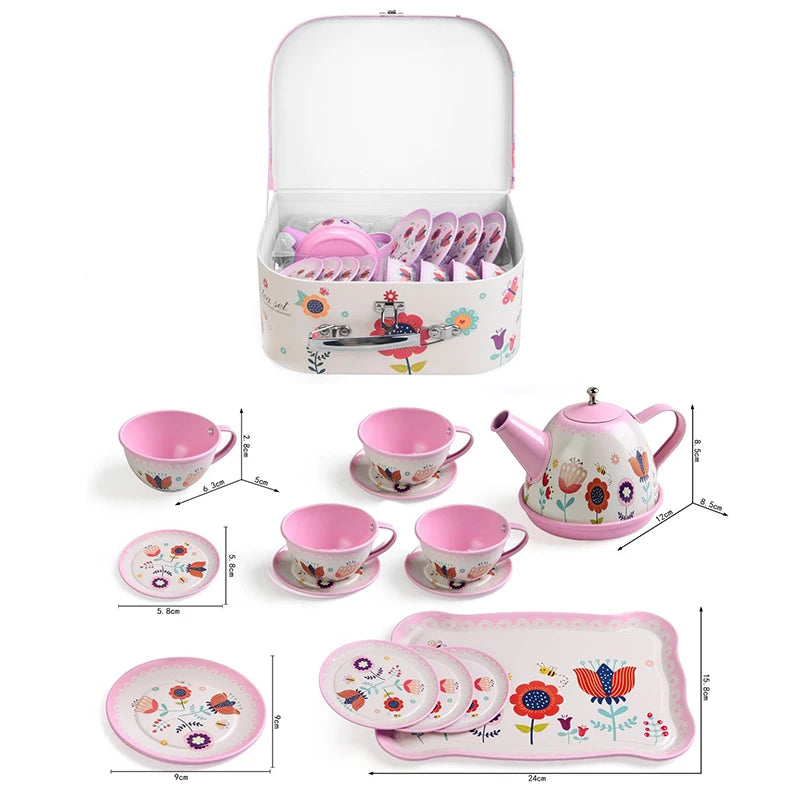 DIY Pretend Tea Set – Creative Play Kitchen Toy