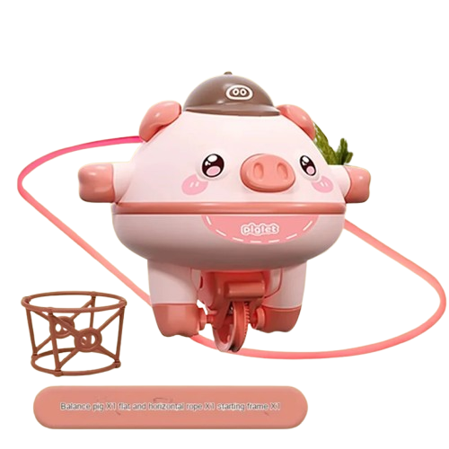 Electric Balance Pig Unicycle – Fun Brain Game Toy for Kids