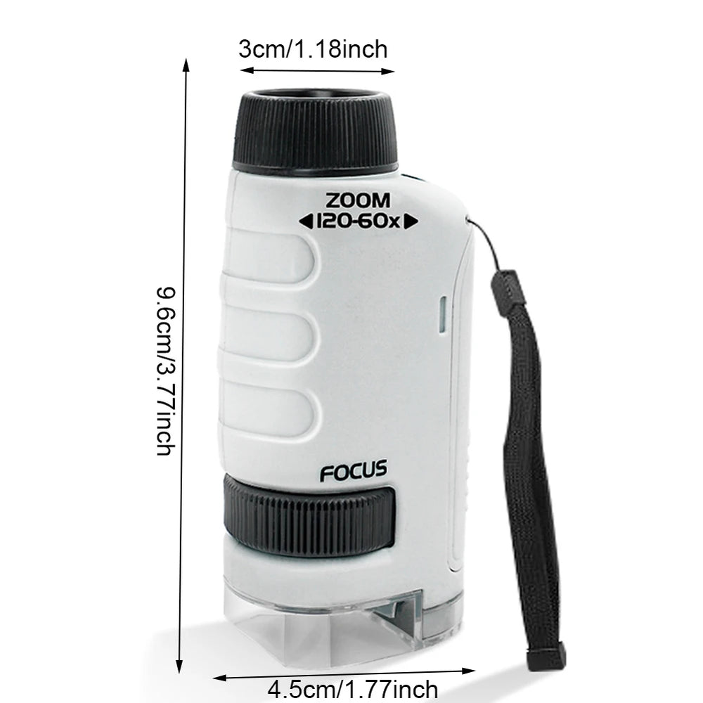 Pocket LED Microscope for Curious Kids - Toki Toy Box