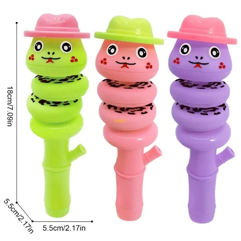 Twisting Snake Whistle Toy – Fun Fidget – Whats Included | Toki Toy Box