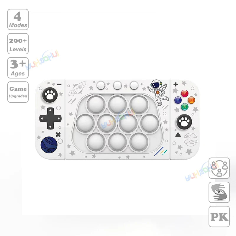 999-Level Pop Push Game Console for Kids & Adults - Toki Toy Box
