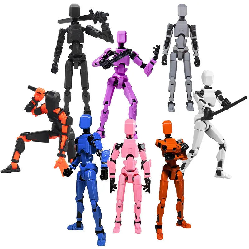 Titan Action Figure Set – Fully Posable Robot Toy