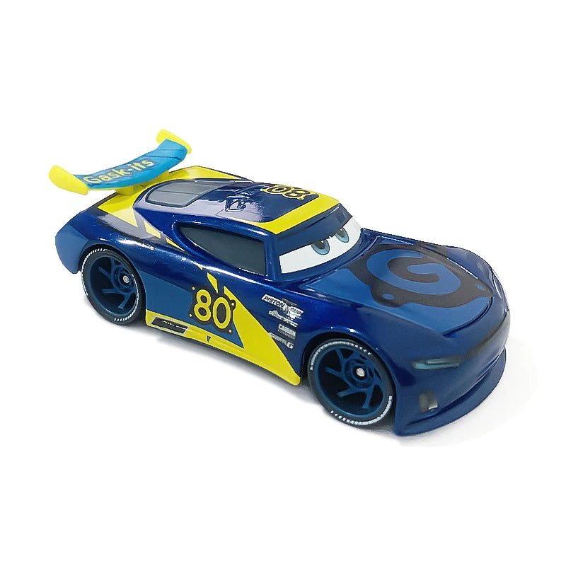 Cartoon Race Car Die-Cast Toy – Pull Back Fun