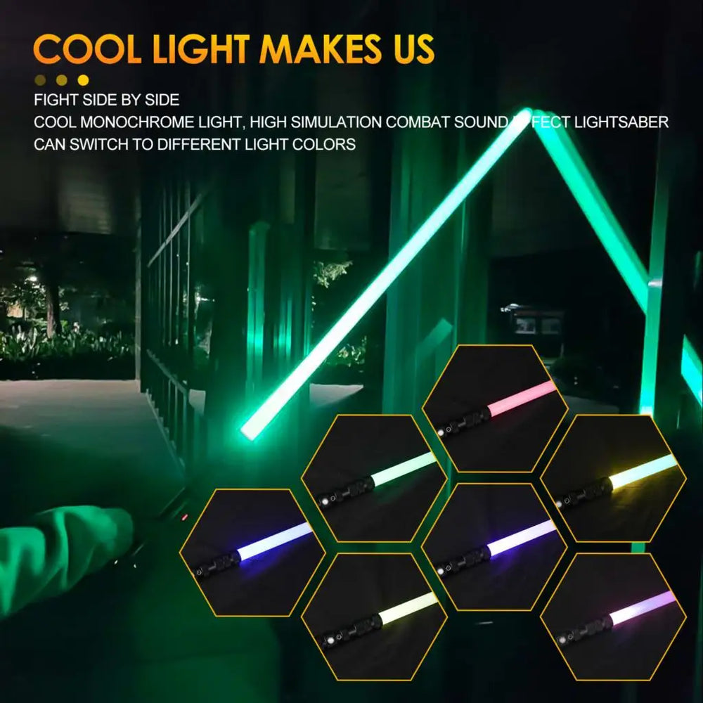 RGB Duel Light Sword – 16 Color Blade – Detail | Toki Toy Box