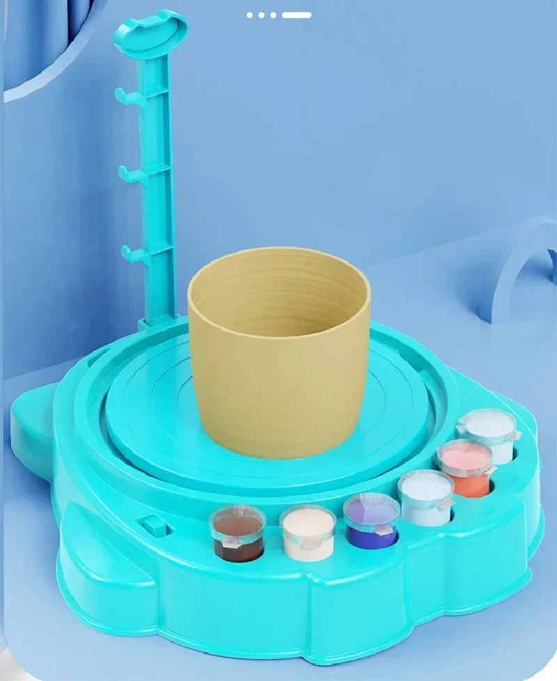 Electric Pottery Wheel Kit with Foot Pedal for Beginner
