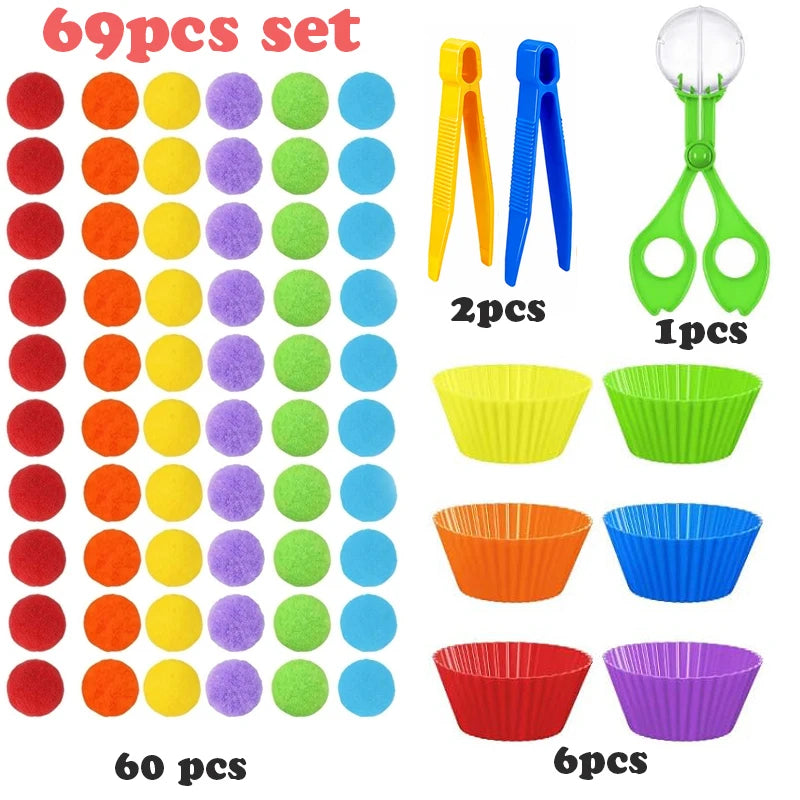 Color Sorting & Counting Bears Learning Set