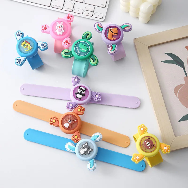 LED Spinner Wristband Toy – Light-Up Fun for Kids
