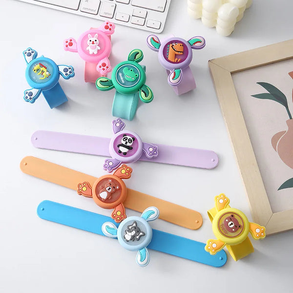 LED Spinner Wristband Toy – Light-Up Fun for Kids
