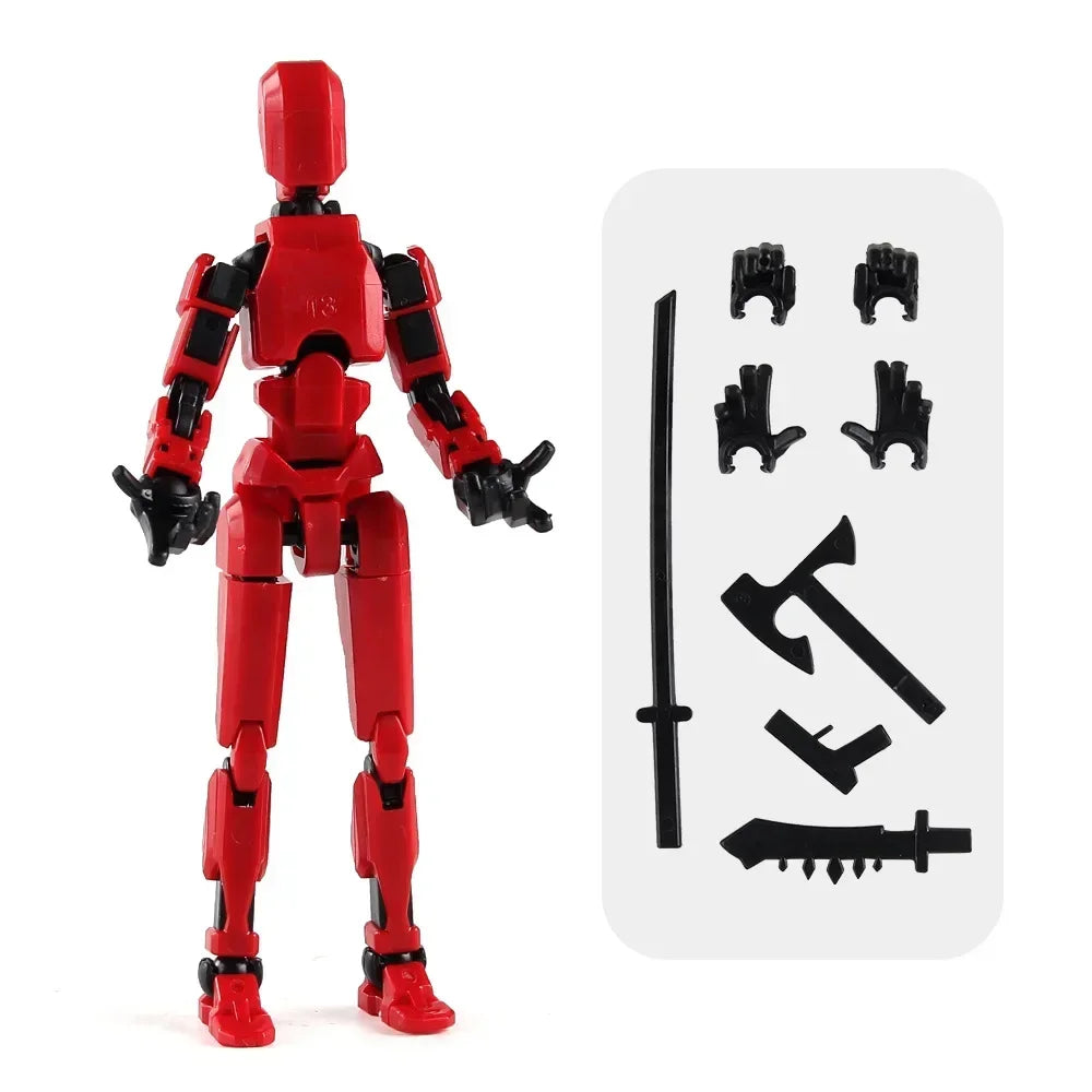 Titan Action Figure Set – Fully Posable Robot Toy
