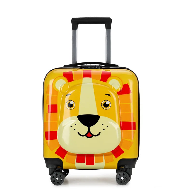 Adventure Animal Kids Carry-On Suitcase