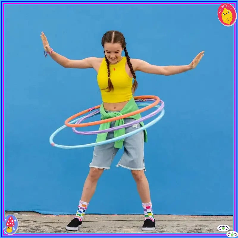 Colorful Tie-Dye Hula Hoop for Kids | TokiToyBox