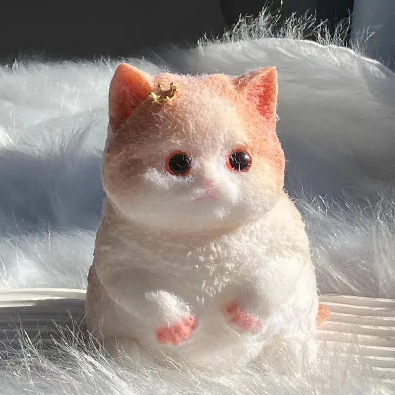 Squishy Fat Cat Stress Toy | Toki Toy Box – In Use | Toki Toy Box