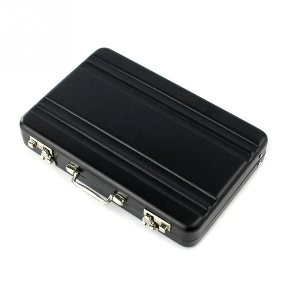 Mini Aluminum Card Case & Pocket Storage Box