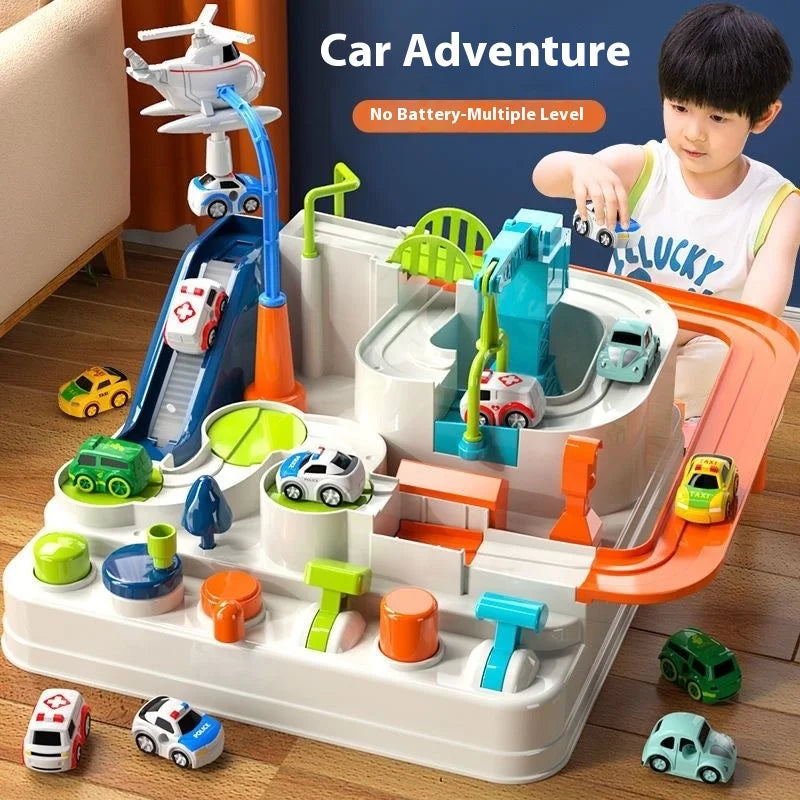 Adventure Rail Car Challenge – Brain Boosting Fun