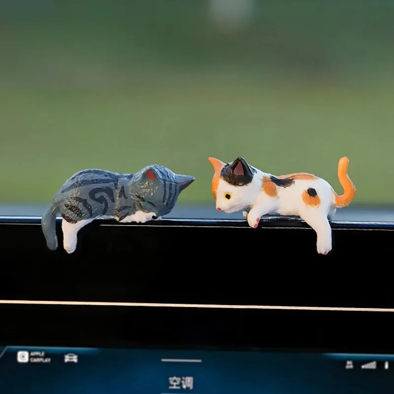 Mini Cat Dashboard Decorations (5-Pack) – Cute Car Companions – Detail | Toki Toy Box
