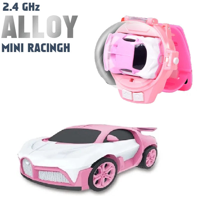 Mini RC Watch Car for Kids | USB Racing Toy - Toki Toy Box