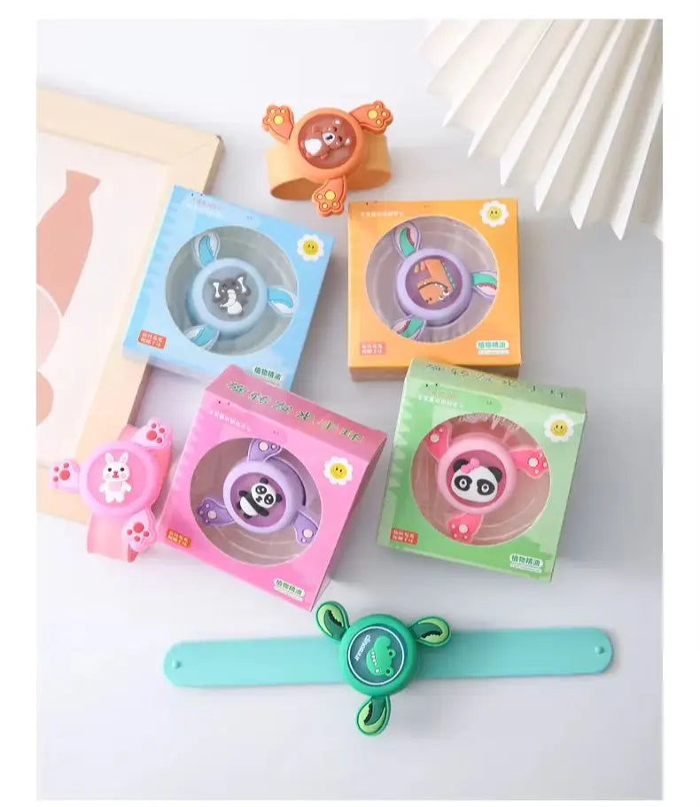 LED Spinning Wristband Toy for Kids Party Fun