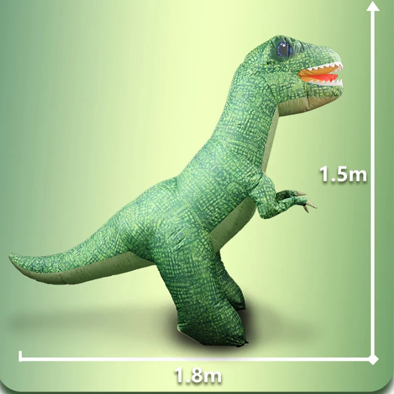 Extra Large Remote Control Tyrannosaurus Rex - Walking, Screaming, Inflatable Dinosaur Toy – View 20 | Toki Toy Box