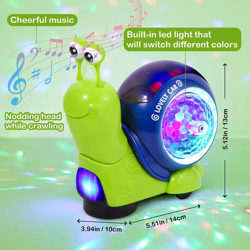 Smart Crawling Crab Toy for Tummy Time Kids - Toki Toy Box