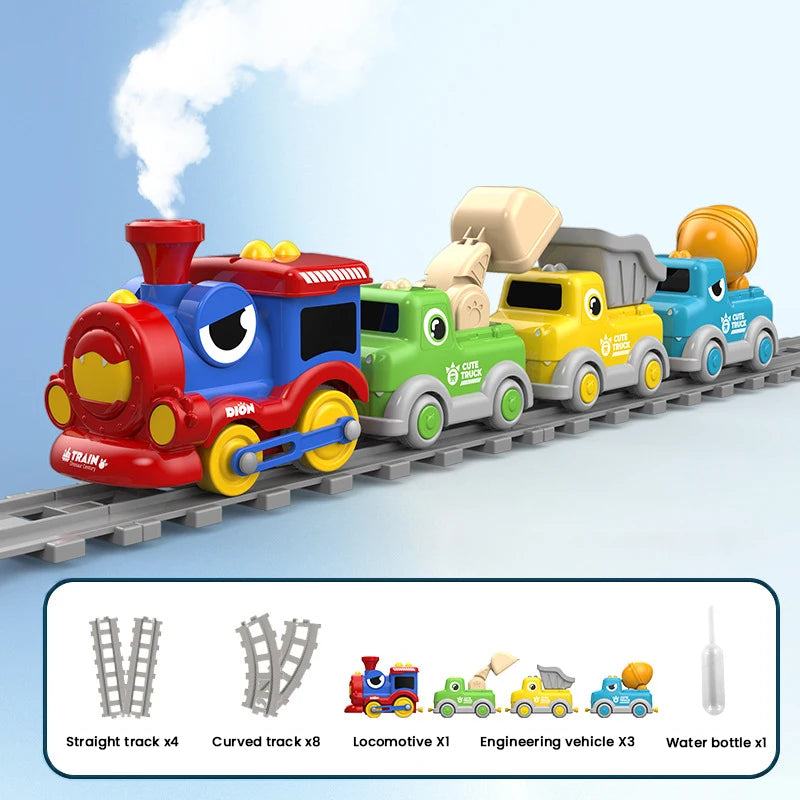 Train Track – Full Assembled Setup | Toki Toy Box