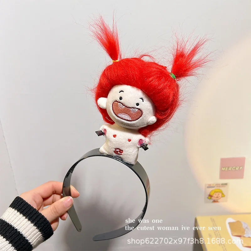 Cute Capy Plush Headband for Fun Hair Styling