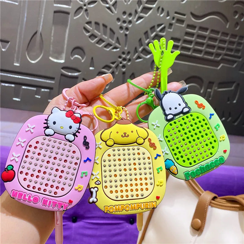 Magnetic Maze Keychain Fidget Puzzle Charm