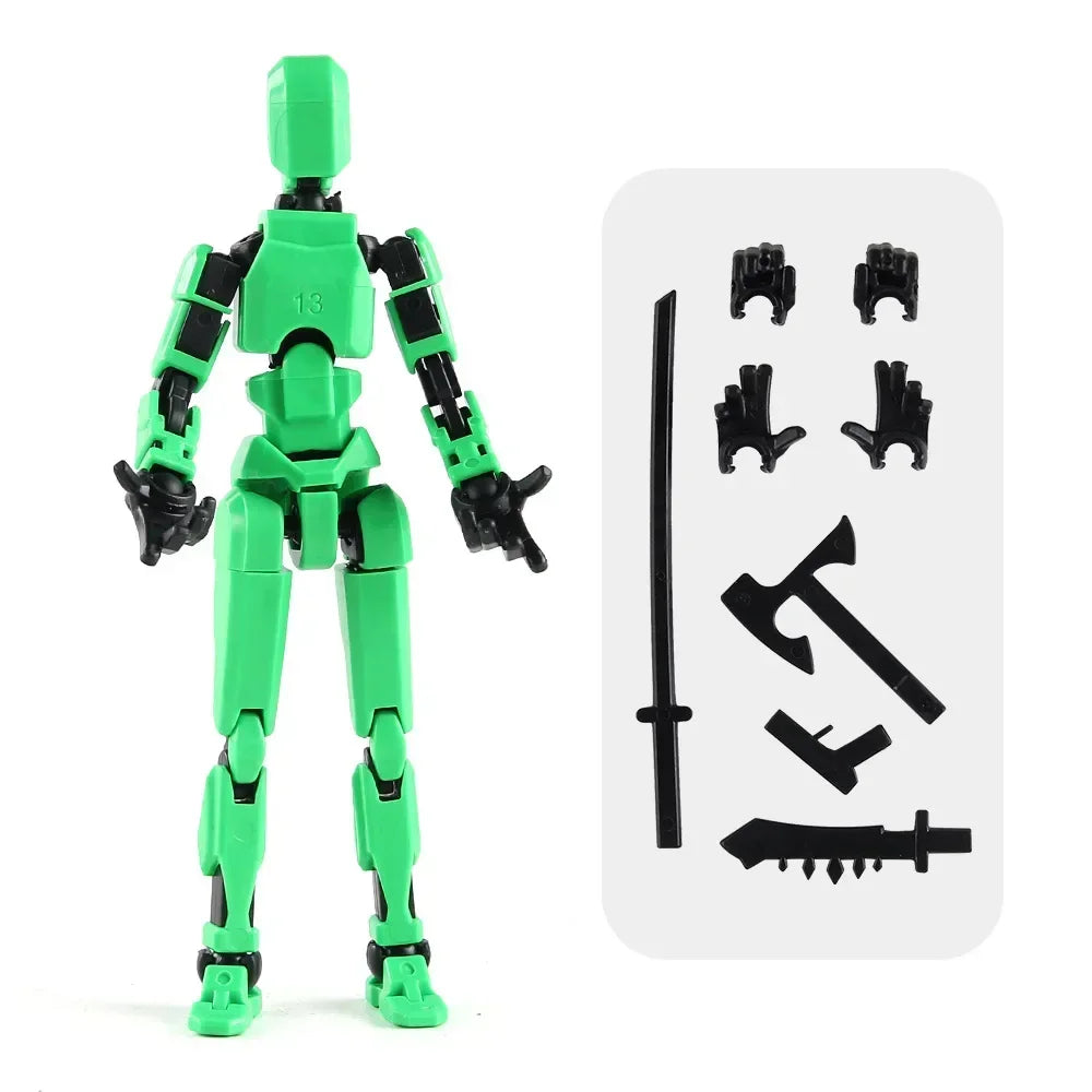 Titan Action Figure Set – Fully Posable Robot Toy