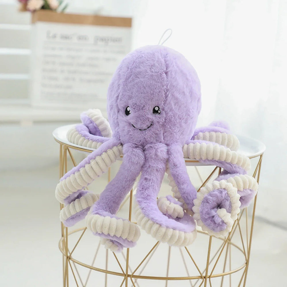 Soothing Octopus Plush Pillow – Baby Comfort Toy | Toki Toy – Detail | Toki Toy Box