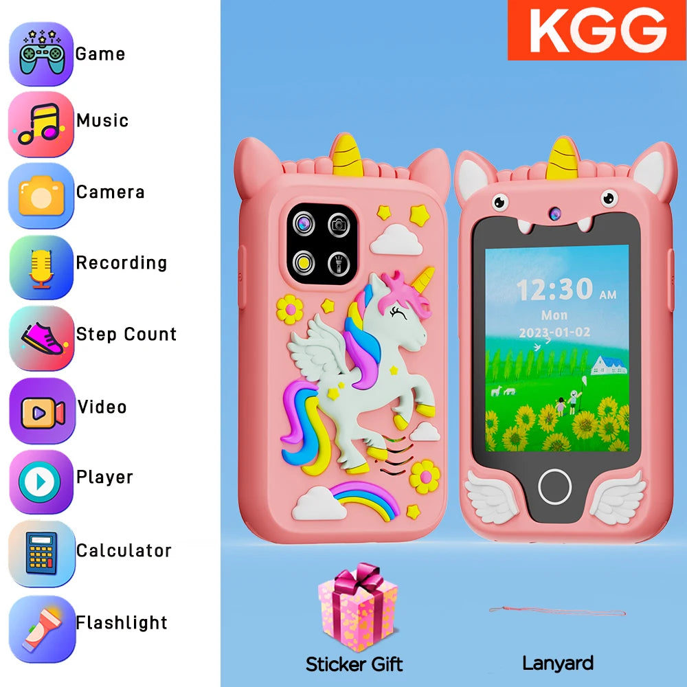 Smart Kids Toy Phone with Camera & Games - Toki Toy Box