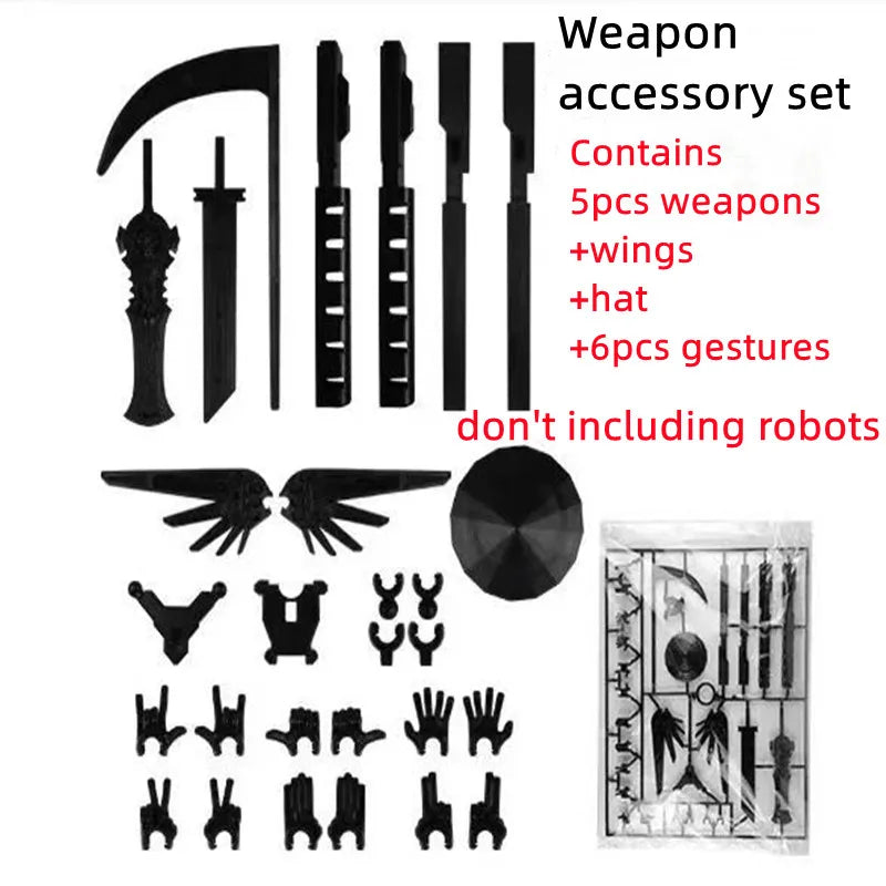 Titan Action Figure Set – Fully Posable Robot Toy