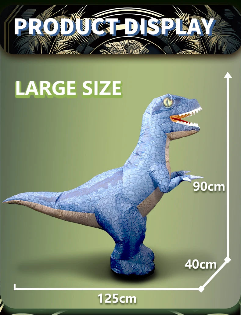 Extra Large Remote Control Tyrannosaurus Rex - Walking, Screaming, Inflatable Dinosaur Toy – View 11 | Toki Toy Box