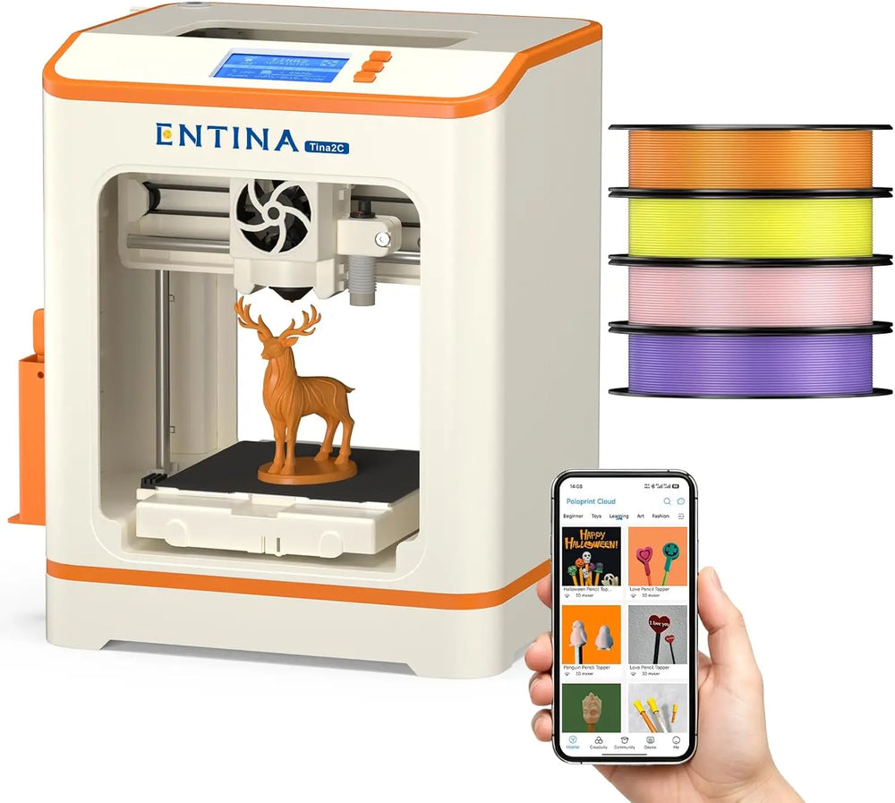 Mini Smart 3D Printer Bundle for Beginners