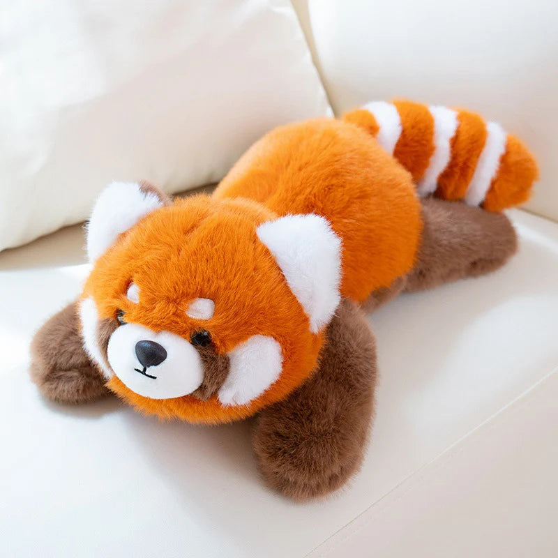 Cozy Red Panda Plush Buddy – Soft Gift Toy – Side View | Toki Toy Box