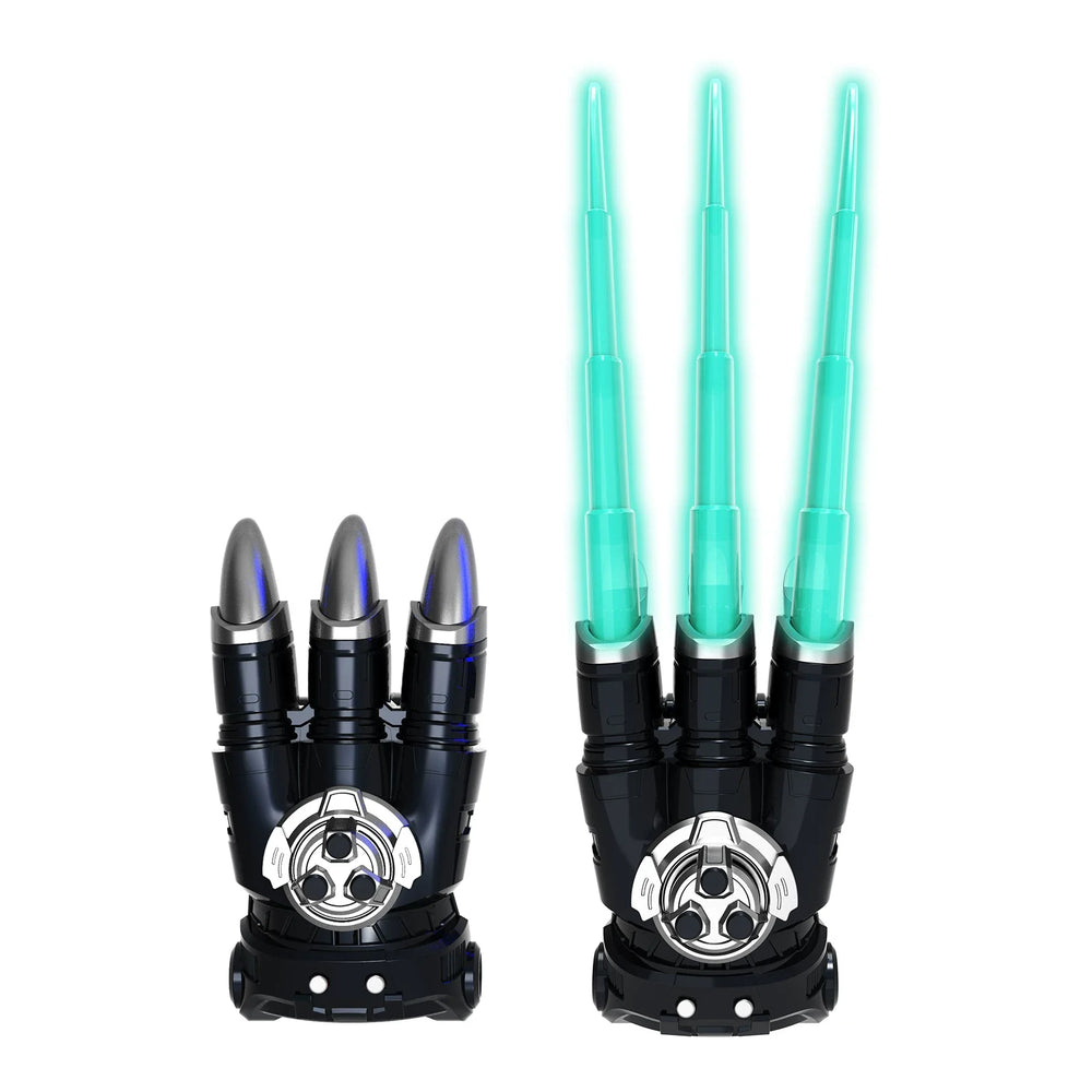 Light-Up Retractable Claw Gloves for Kids